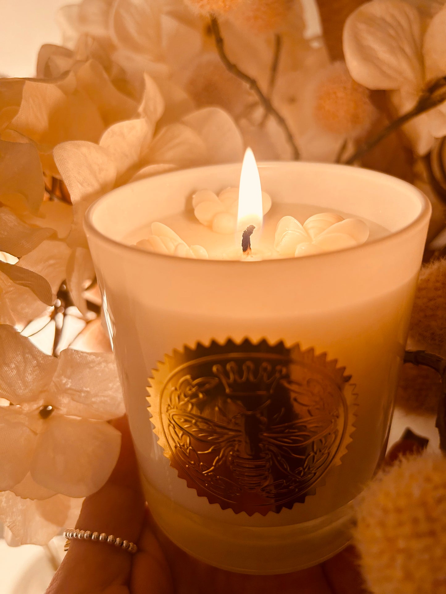 Winter nights - white Christmas - luxury rapeseed & coconut blend candle - Carly's candles & wax melts