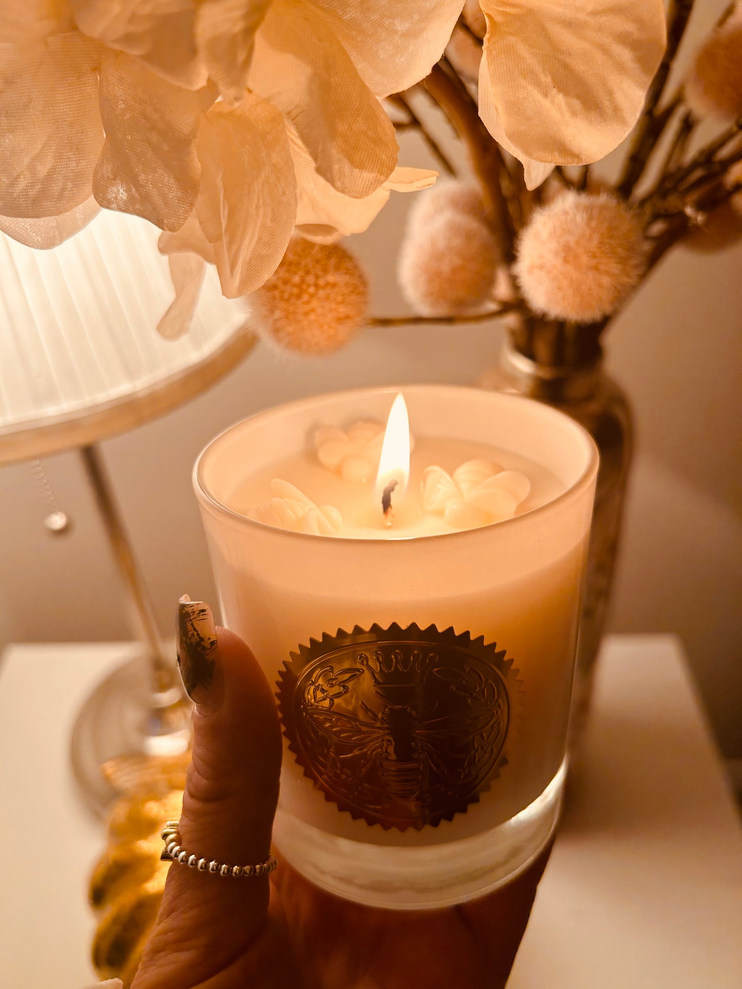 Winter nights - white Christmas - luxury rapeseed & coconut blend candle - Carly's candles & wax melts