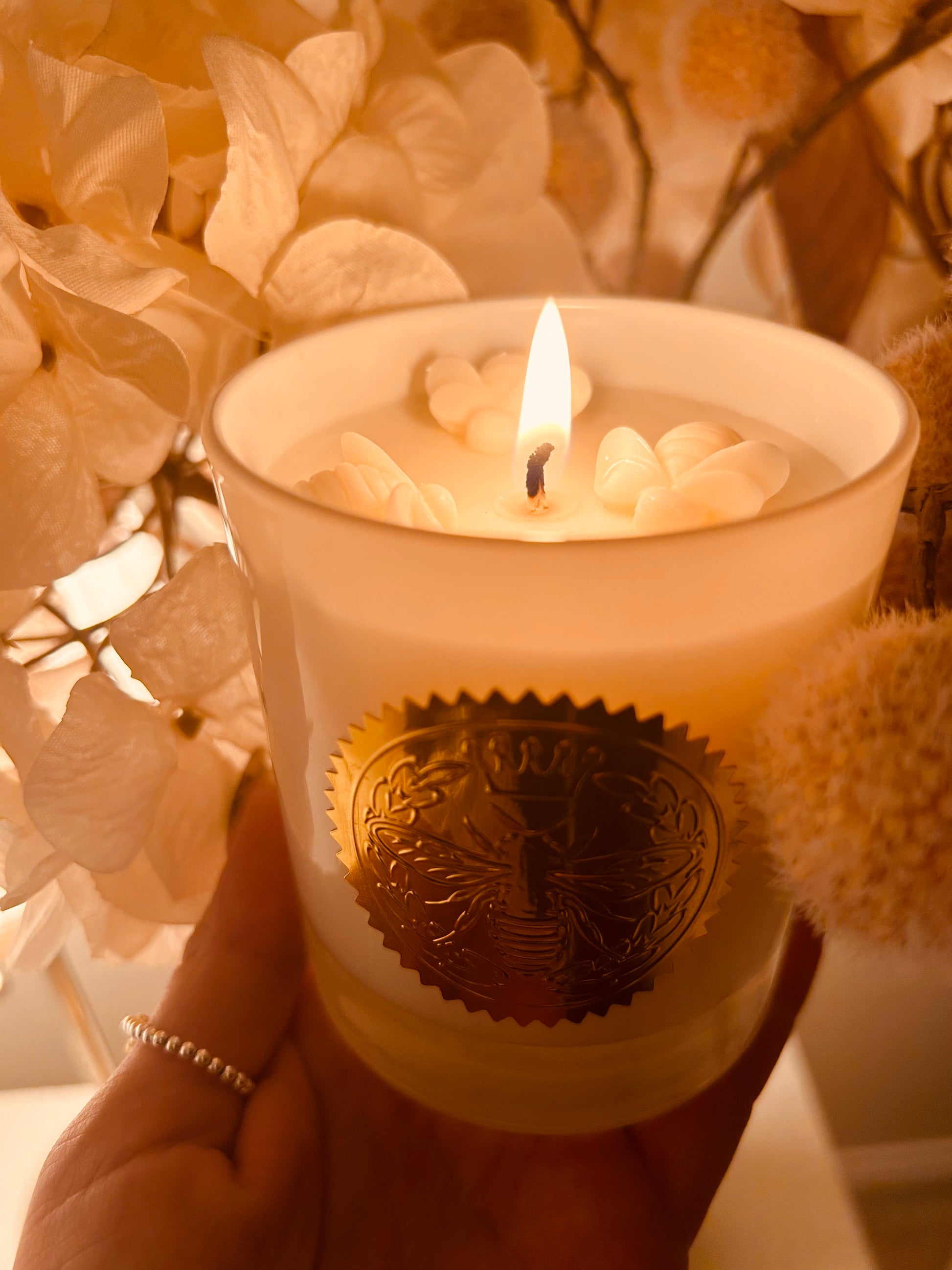 Winter nights - white Christmas - luxury rapeseed & coconut blend candle - Carly's candles & wax melts