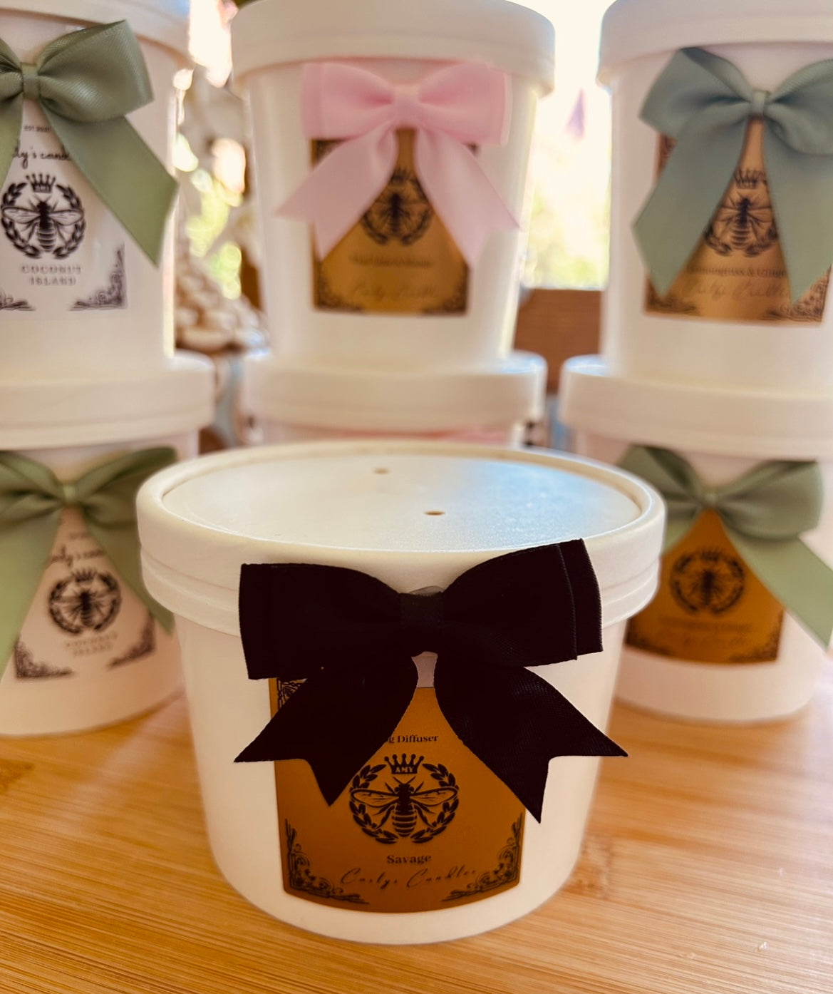 Wax melts - Savage six cubed clamshell - Carly's candles & wax melts