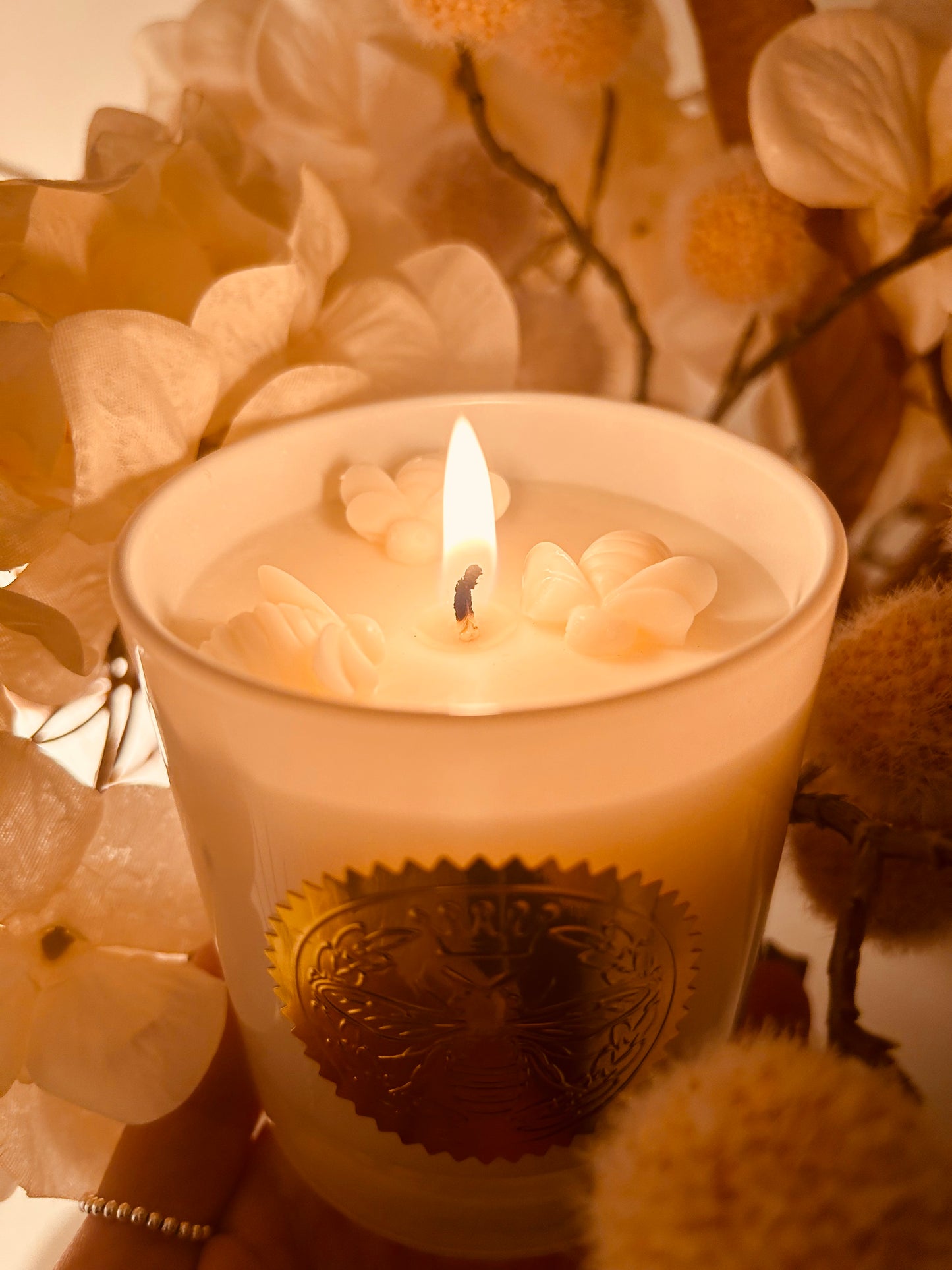 Winter nights - white Christmas - luxury rapeseed & coconut blend candle - Carly's candles & wax melts