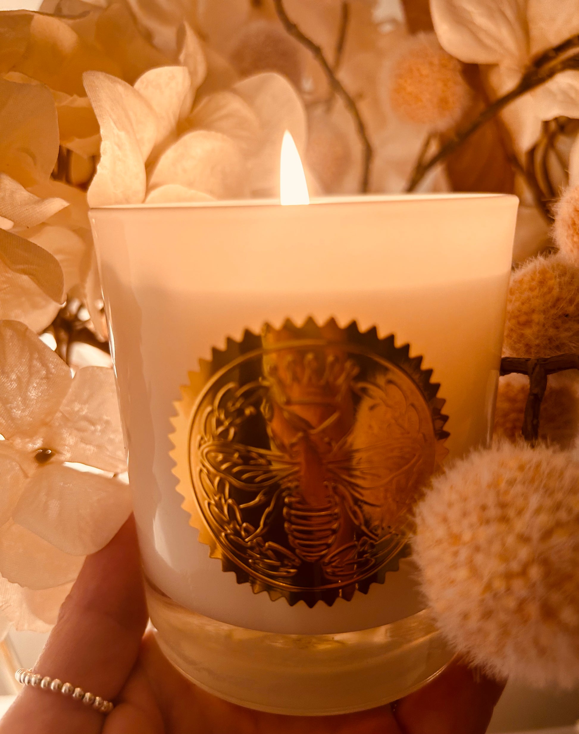 Winter nights - white Christmas - luxury rapeseed & coconut blend candle - Carly's candles & wax melts