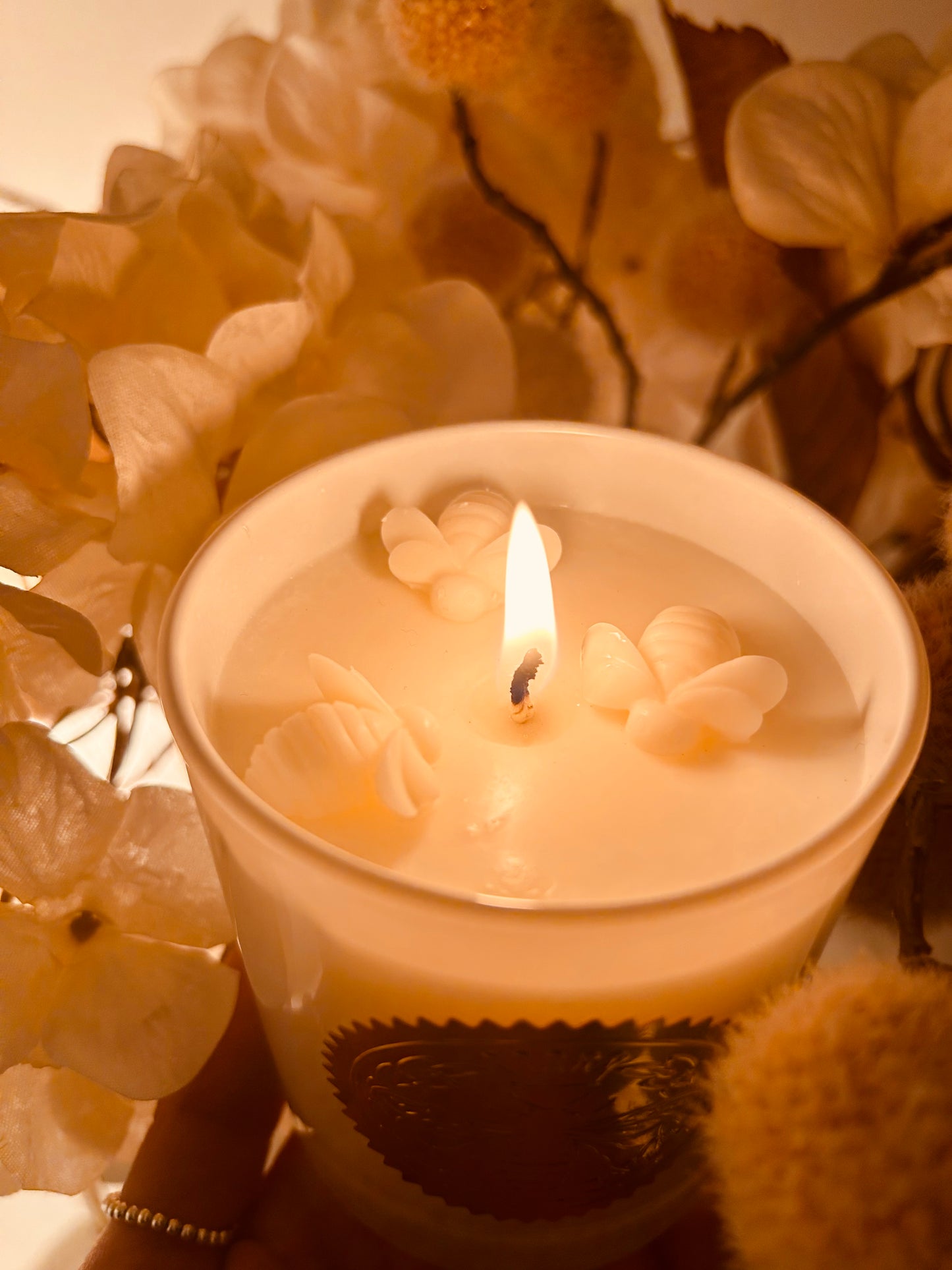 Winter nights - white Christmas - luxury rapeseed & coconut blend candle - Carly's candles & wax melts