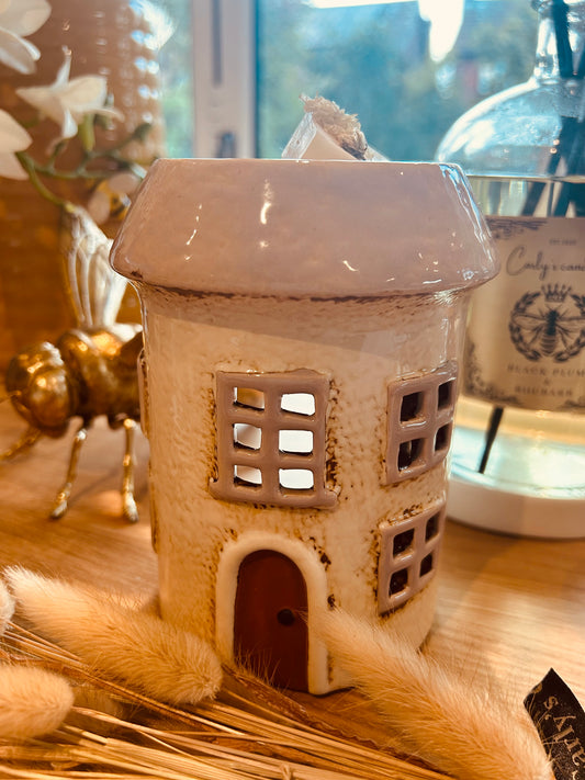 Village Pottery Warmer Windows Cream - Carly's candles & wax melts