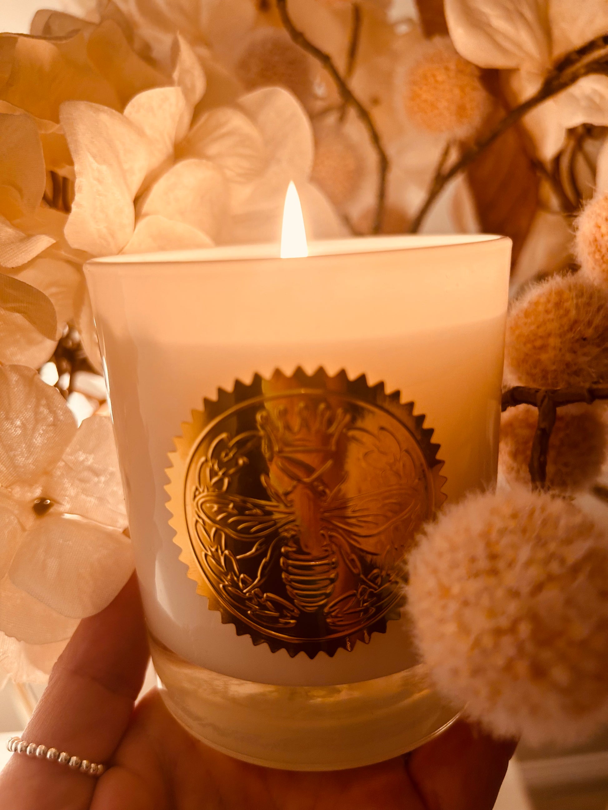 Winter nights - white Christmas - luxury rapeseed & coconut blend candle - Carly's candles & wax melts