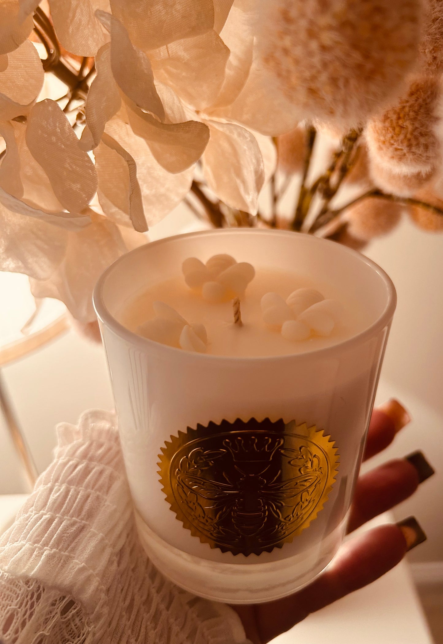 Winter nights - white Christmas - luxury rapeseed & coconut blend candle - Carly's candles & wax melts